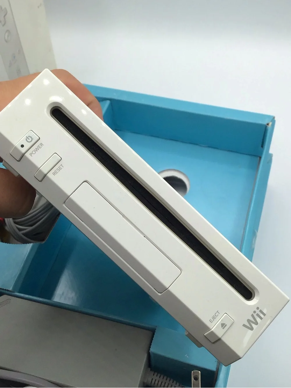Nintendo Wii Console Bundle White Rvl 001 Complete In Box Controller Set